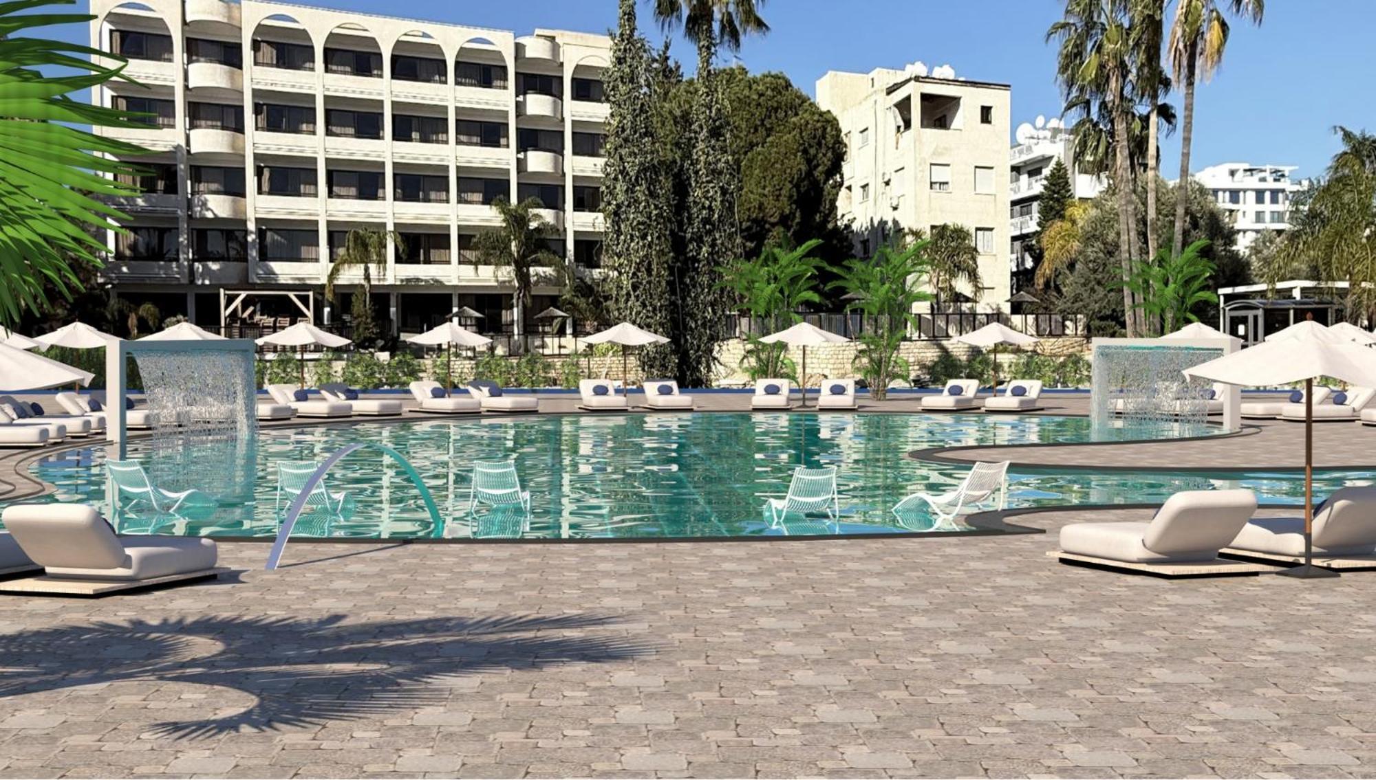 Atlantica Oasis Hotel ลิมาซอล ภายนอก รูปภาพ